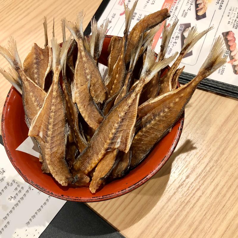 アジ骨せんべい(鮨・肴・酒 杉玉 学芸大学店)