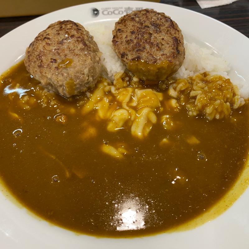 ハンバーグカレー(CoCo壱番屋 ハローパーク周船寺店)