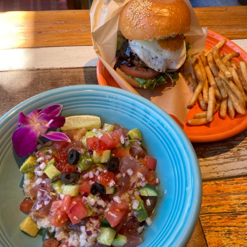 照り焼きバーガー(コナズ珈琲足立)