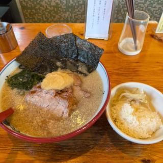 味噌チャーシュー麺中盛　半ライス(椿　ラーメンショップ 木立店 )