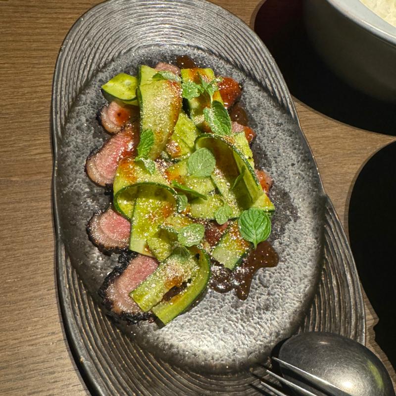 牛肉のタマリンドジウソース(サーワーンビストロ)