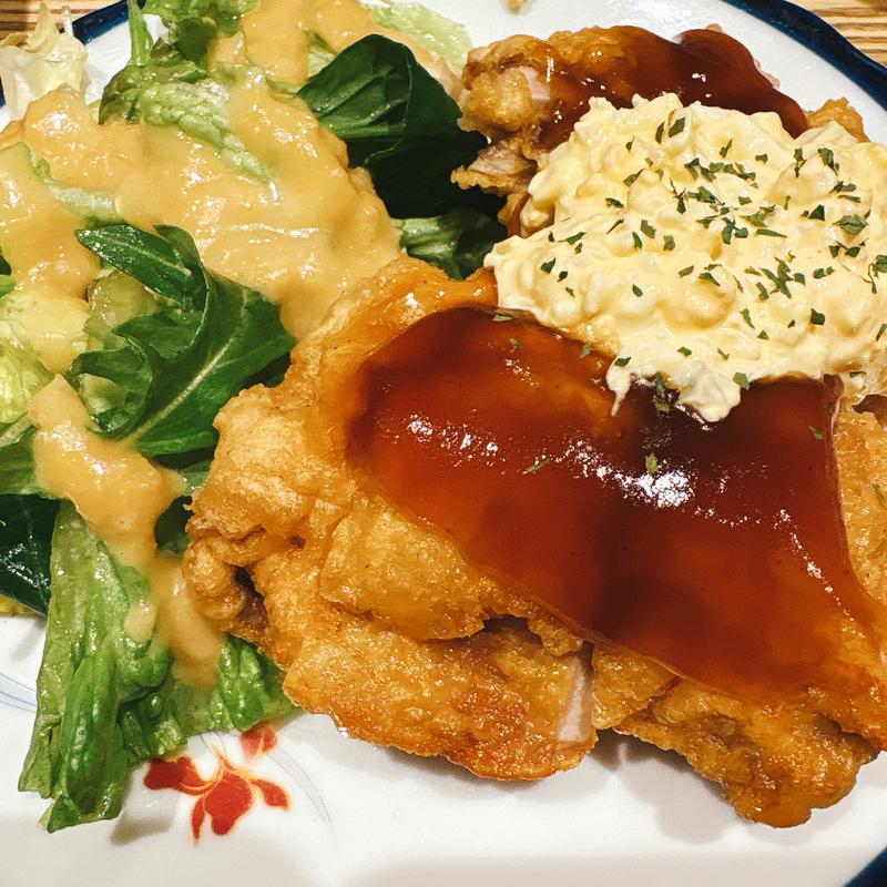 チキン南蛮A定食(川北商店)