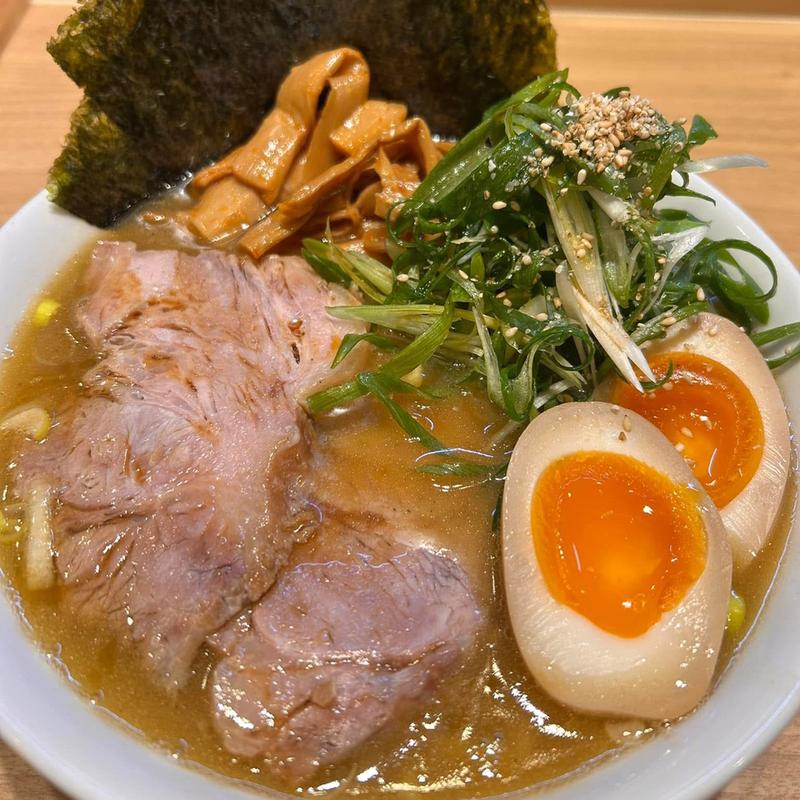 全部載せ(豚骨醬油らーめん 一心)