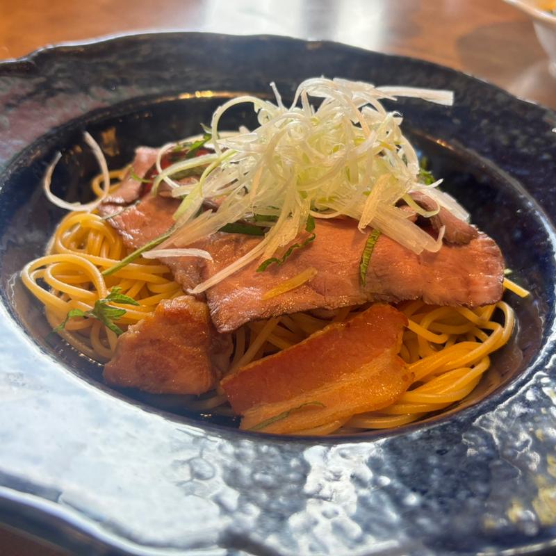 創作和風パスタ  肉尽くしの贅沢和風(ジョリーパスタ 亀岡店)