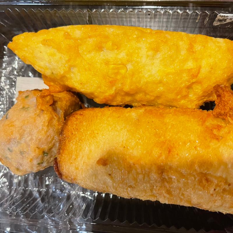 パンロール・イカボール・チーズコーン(かま栄 工場直売店)