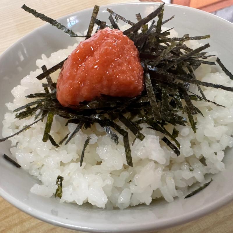 めんたいご飯(中華そば かみの屋)