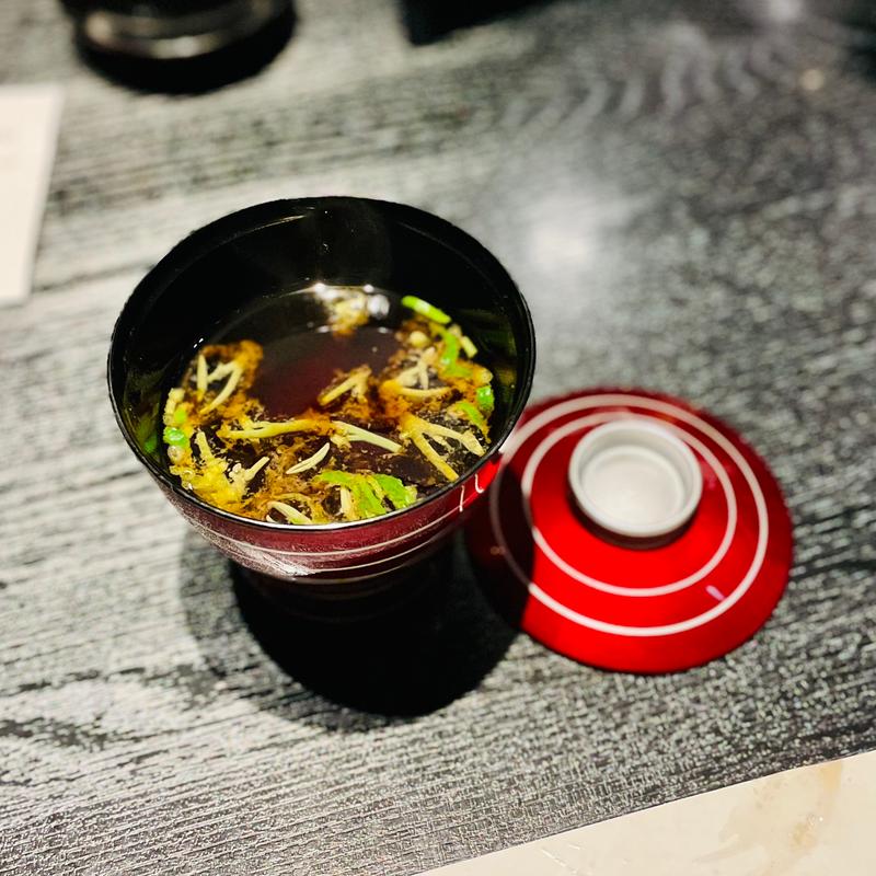 久須姫の膳　ジュンサイの味噌汁(斎王の宮 )