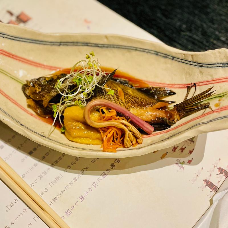 久須姫の膳　地魚旨煮(斎王の宮 )