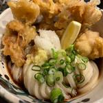 とり天ぶっかけ(たけうちうどん店 )