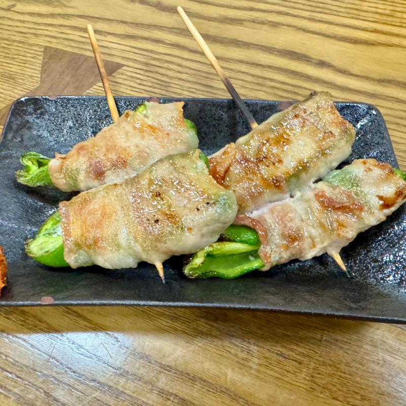 ピーマンの串焼き(串焼き 与兵)