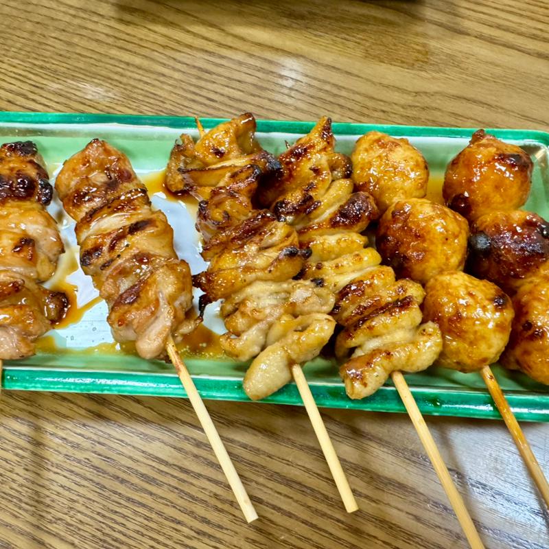 焼き鳥3種(串焼き 与兵)