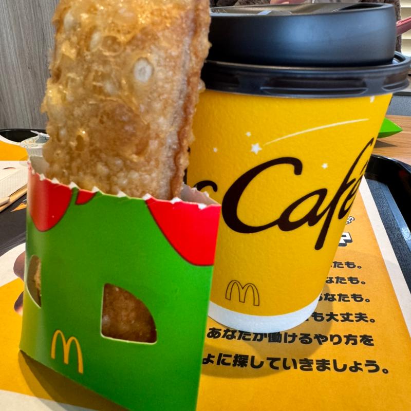 ホットアップルパイ＋ホットコーヒー(マクドナルド 行田バイパス店)
