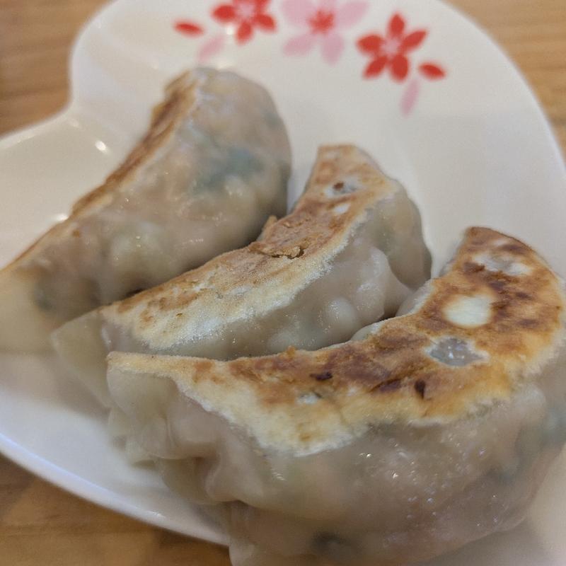 餃子（3個）(担々麺の店 福の家北店)