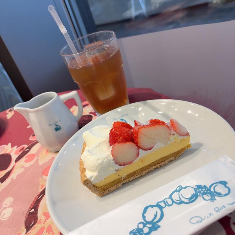 イチゴとカスタードプリンのタルト(キルフェボングランフロント大阪店)