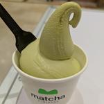 抹茶みるくソフト