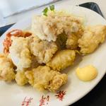 とり天定食