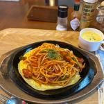 鉄板ナポリタンセット