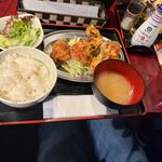 唐揚げ定食(肉バル アモーレ 新宿店)