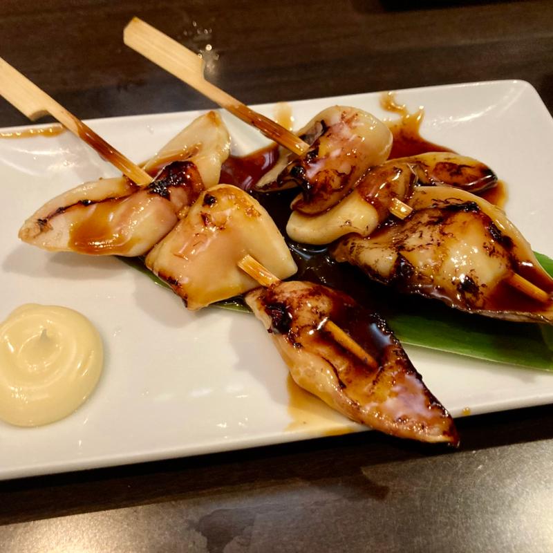 イカ串(まぐろダイニング美蔵 ホテルルートイン西那須野店)