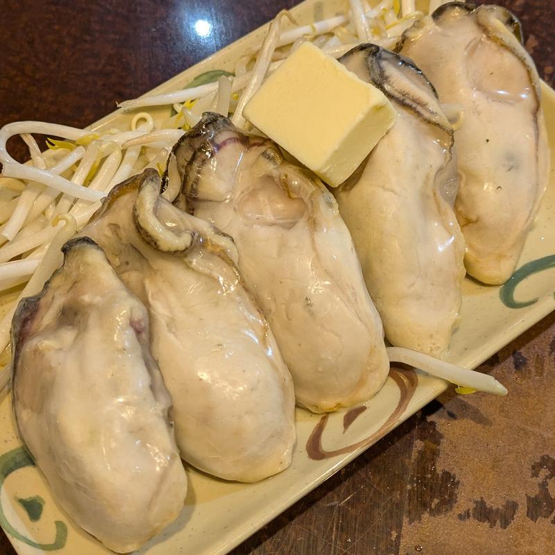 かきバター(もん吉)