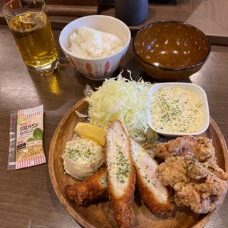 ささから定食(串焼きバル mansun 池袋東口店)