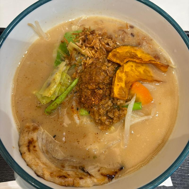 甲斐味噌ラーメン(麺場 田所商店 談合坂サービスエリア店)