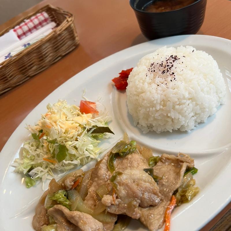 おすすめランチ 豚生姜焼き(エーダッシュ)