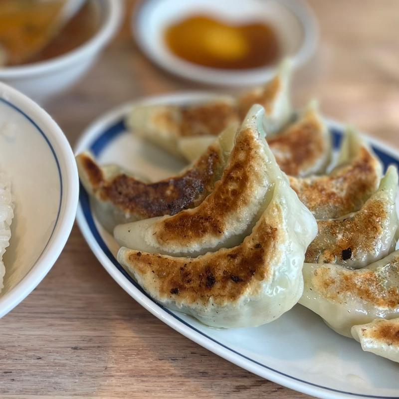 大盛餃子ライス(栃尾)