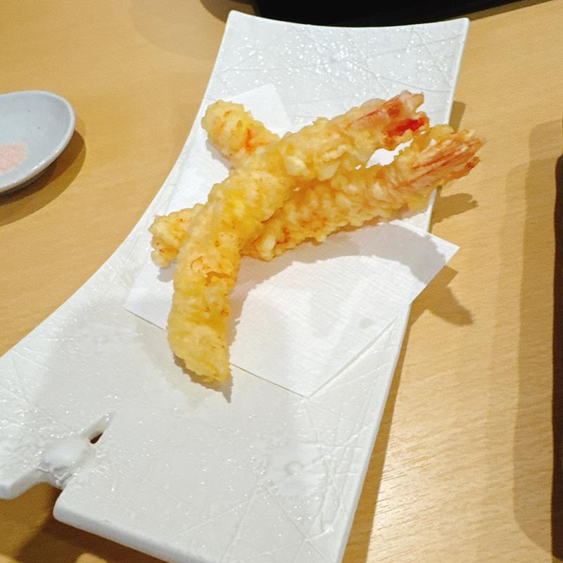 エビ天盛り(蕎麦 天ぷら 海鮮 すずや)