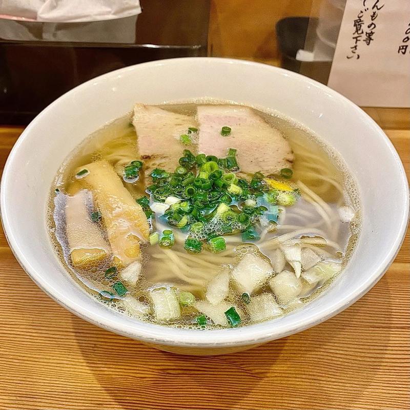 とびうおのおだし あごだしそば(らーめん工房 麺作)