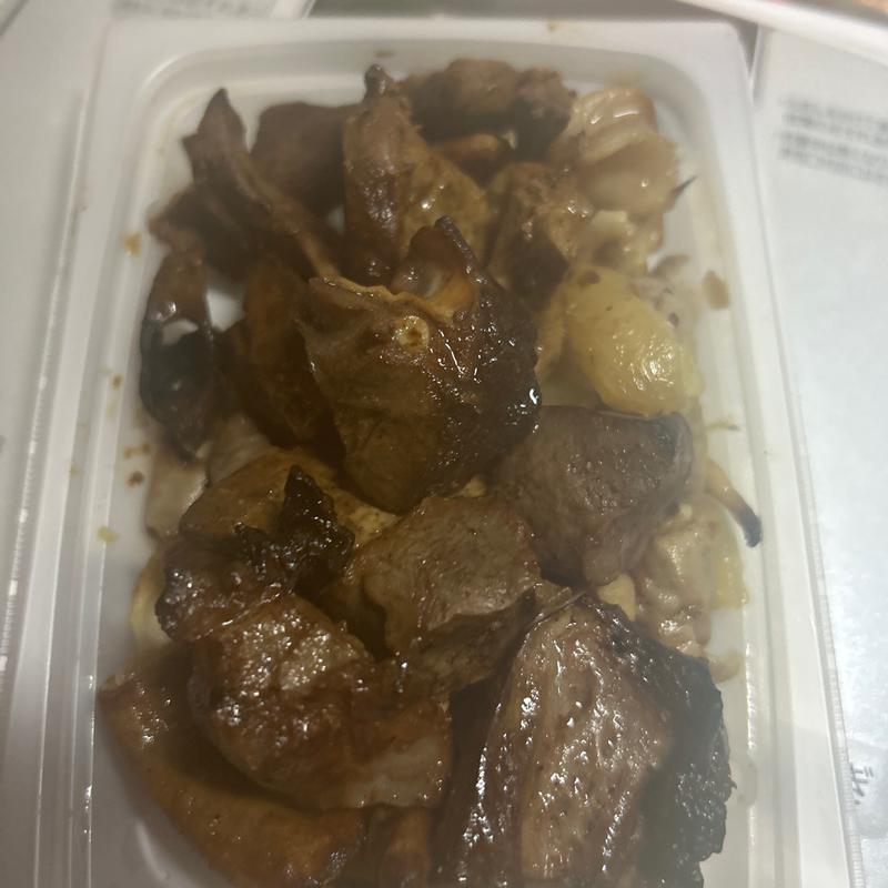 炭火焼き道産ホルモン　（ハツ・レバー入り）(セブン-イレブン さっぽろ創世スクエア店)