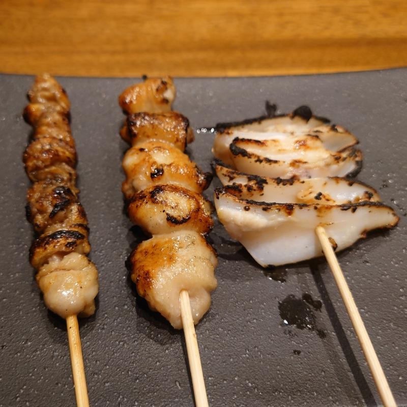 博多とりかわ ＆ ぼんじり ＆ なんこつ(松戸 神鶏)