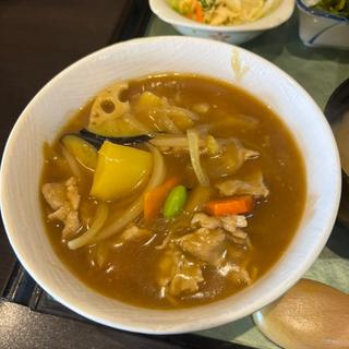 ミニカレー丼　そばセット(九重 （ここのえ）)