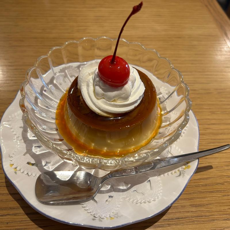 プリン(浅草喫茶店 金龍)