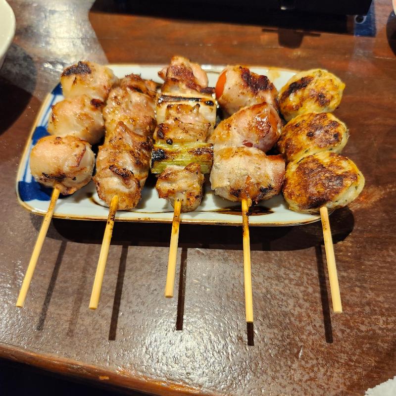 おまかせ5本盛り(居酒屋くんか)