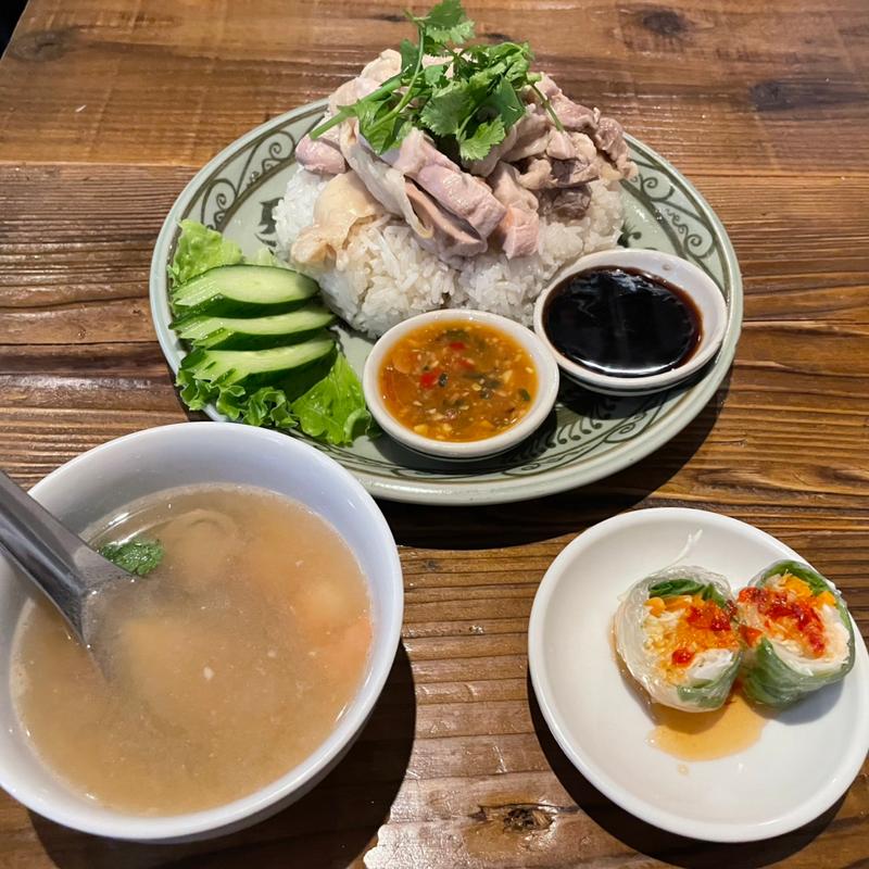 カオマンガイ・大盛り(タイ料理 ミャオミャオ)