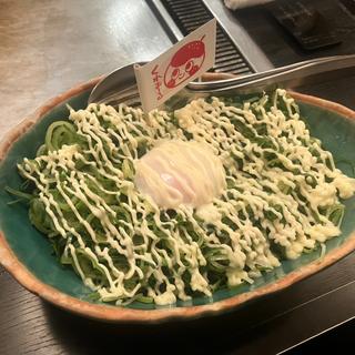 半熟玉子とねぎたっぷり たこ焼き(道頓堀酒場くれおーる)