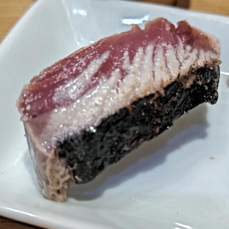 とろかつお塩たたき(鮨・酒・肴 杉玉 大船)