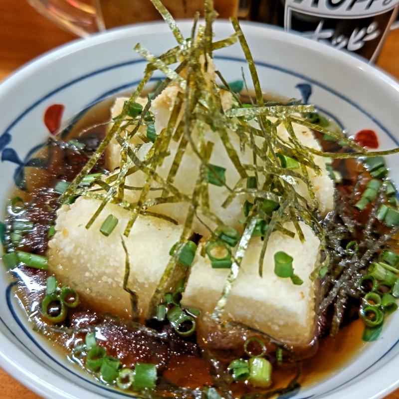 揚げだし豆腐(やきとり 2ランホームラン)