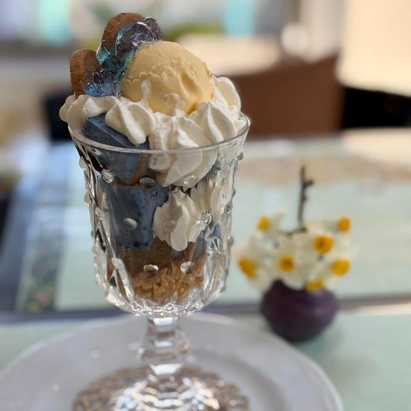 デニムパフェ(カフェ ドゥ ラルクアンシエル)