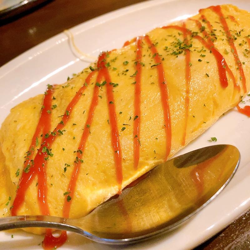 チーズオムレツ(鉄板料理 みかど)