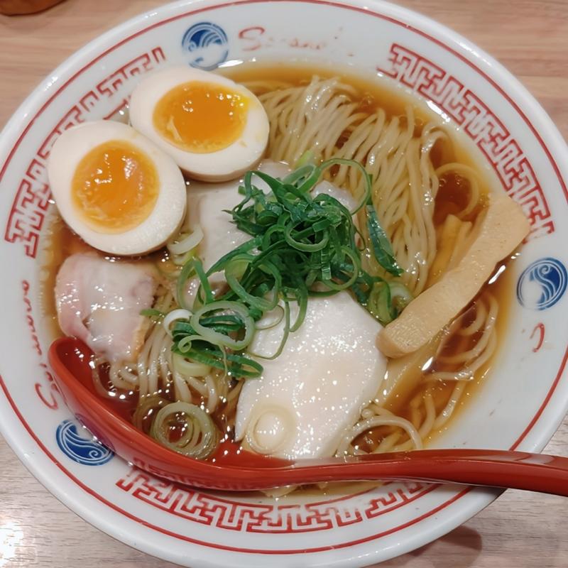 味玉醤油ラーメン(ソラノイロNIPPON)