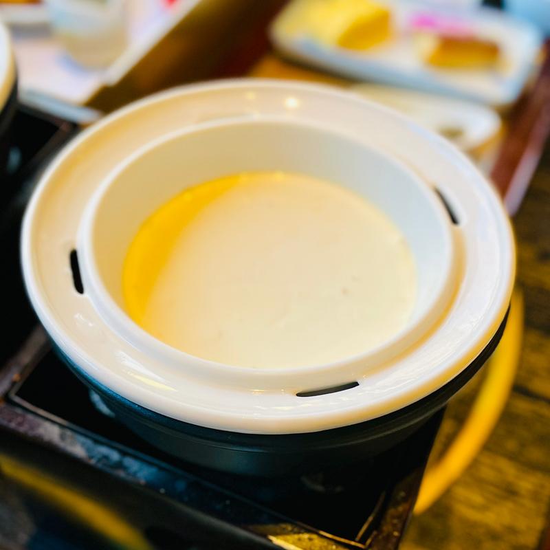 ご朝食　豆乳豆腐(斎王の宮 )