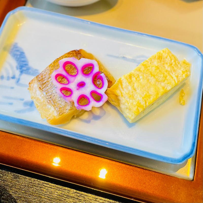 ご朝食　だし巻き卵(斎王の宮 )