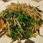豆苗いため(Open Kitchen 104)
