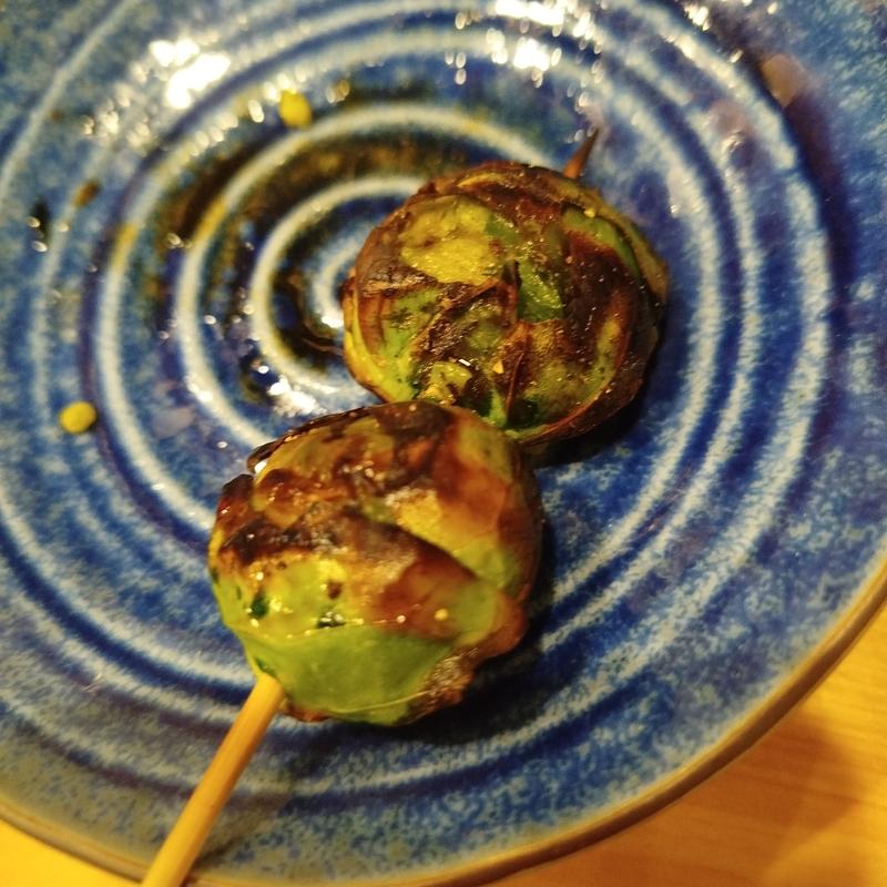 芽キャベツ串(焼鳥 3太)