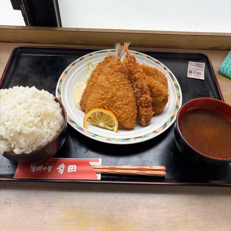 本日のランチ(道の駅　筆柿の里 )