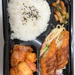 日替わりランチ　イカフライ(テイクアウト&デリ musha)