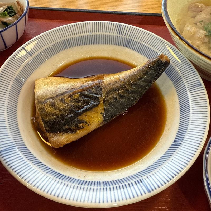 煮さば(まいどおおきに食堂 藤井寺食堂)