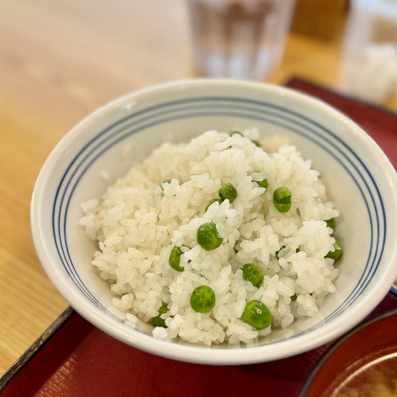 豆ごはん(まいどおおきに食堂 藤井寺食堂)